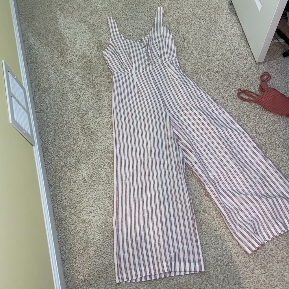 Striped Flowy Jumper